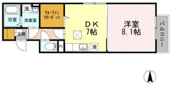 フィオーレの物件間取画像